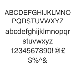 Modern Sans-Serif